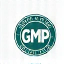 GMP (Good Manufacturing Practices) certified logo, symbolizing high quality standards.