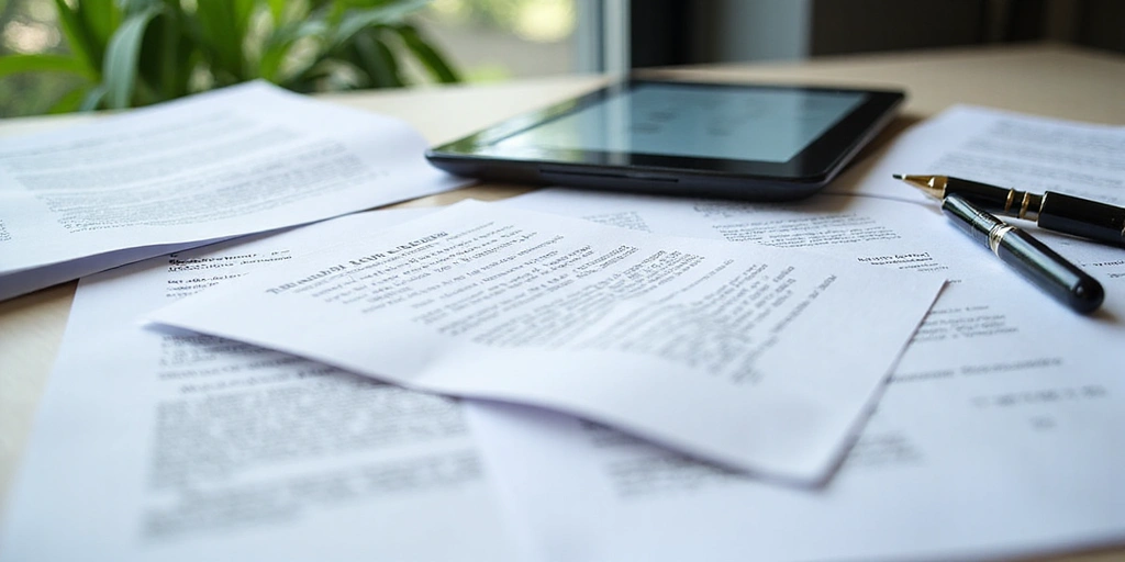 Image depicting legal documents and contracts